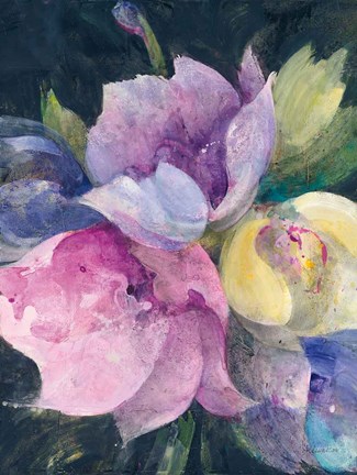 Framed Tulips Galore Print