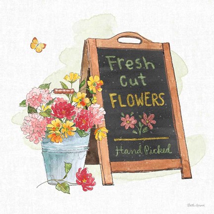 Framed Furry Pals VI Print