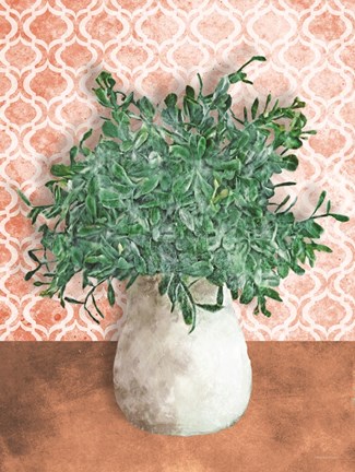 Framed Terra Greenery Print