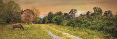 Framed Good Grazing Print