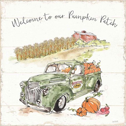 Framed Harvest Times XIII Print