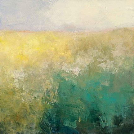 Framed Meadow Abstract Print