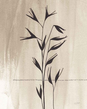 Framed Valentine Neutral II Crop Print