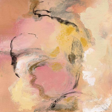 Framed Peony Aroma II Print