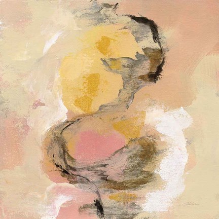 Framed Peony Aroma I Print