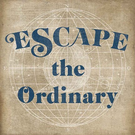 Framed Burlap World Map V Print