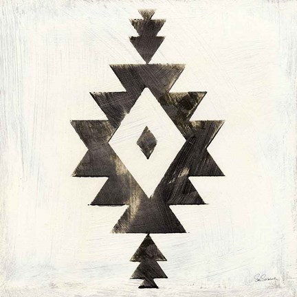 Framed Directional II Black Print