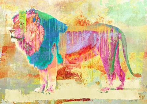 Framed Urban Savannah I Print