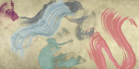 Framed Waves of Relaxation Print