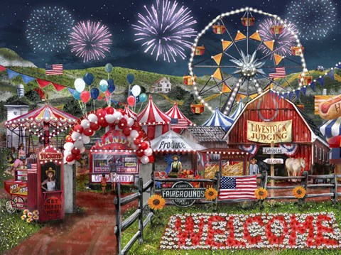 Framed Made In the USA Print