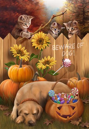 Framed Great Candy Heist Print