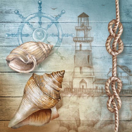 Framed Lighthouse VII Print