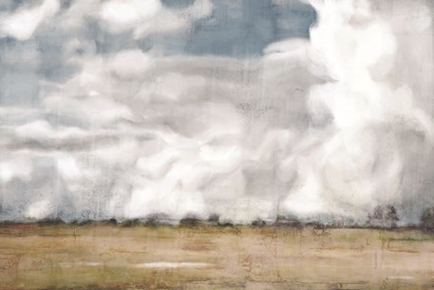 Framed Big Blue Sky Print