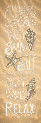 Framed Close Your Eyes Print