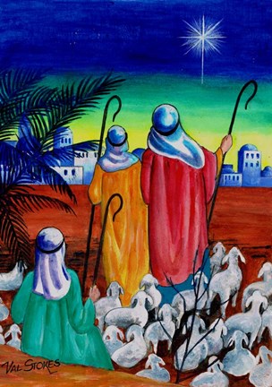 Framed Star Shines Brightly Print