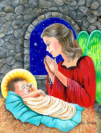 Framed Blessings Print