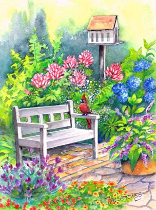 Framed Peaceful Place Print