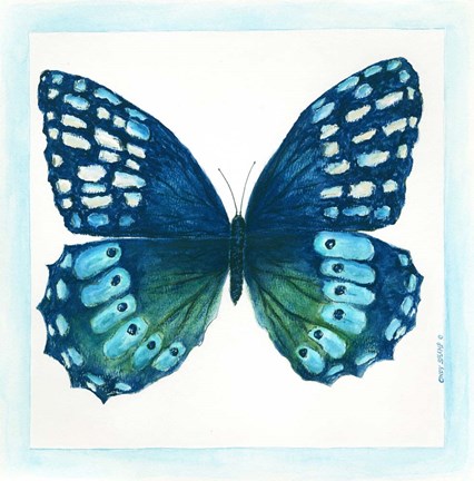Framed Butterfly I Print