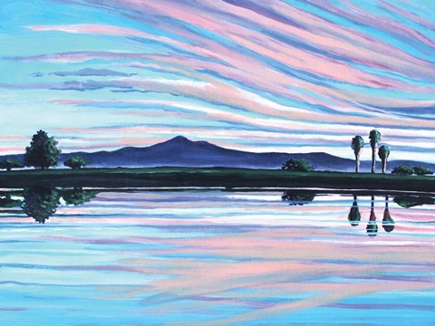 Framed Magic is in the Water Print