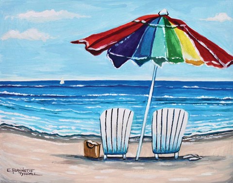 Framed Lazy Dayz Print