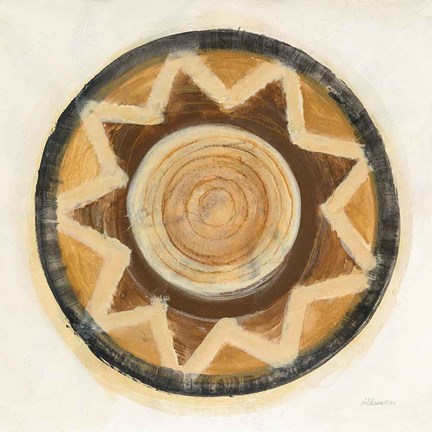 Framed Woven Wonders III Print