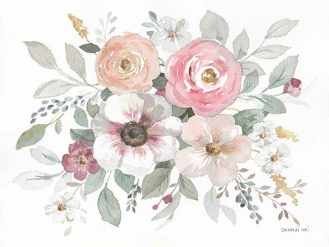 Framed Essence of Spring I Print