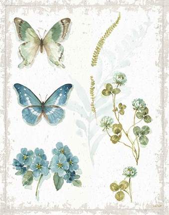 Framed My Greenhouse Botanical IV No Words Print