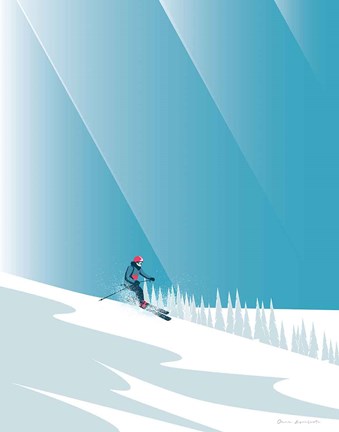 Framed Lapland No Words Print