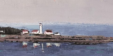 Framed Lighthouse View Print