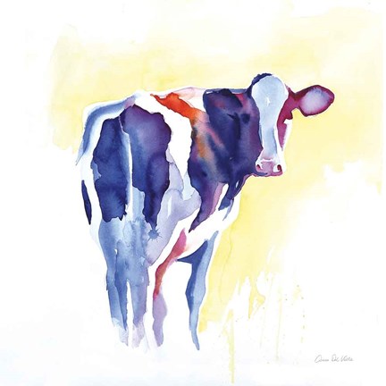 Framed Holstein I Print