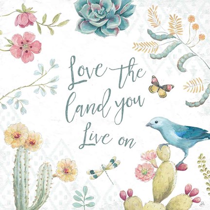 Framed Desert Beauties VII Print