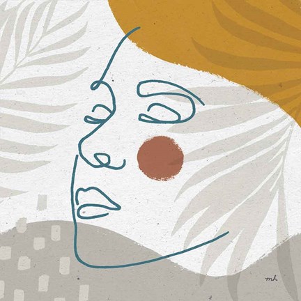 Framed Island Breeze II Print