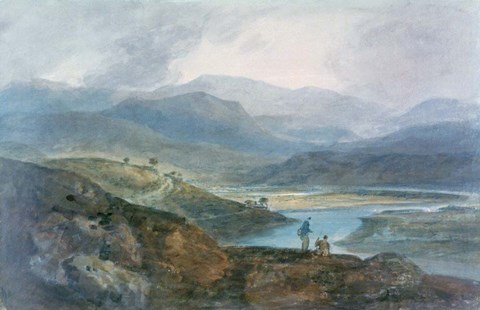 Framed Lake, Scotland, 1801-1802 Print