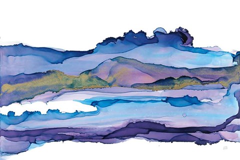 Framed Coastal Ink II Print