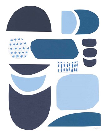 Framed Cozy Cottage I Print