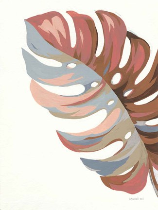 Framed Big Leaf III Print