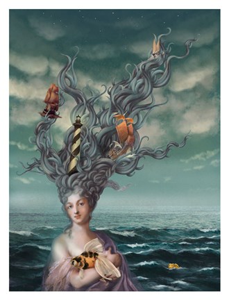 Framed Guide Them Home Print