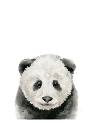 Framed Baby Panda Print