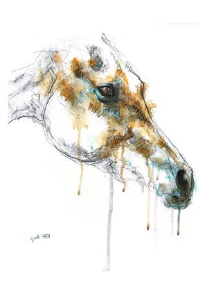 Framed Expression 5t (right) Print