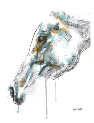 Framed Expression 5t (left) Print