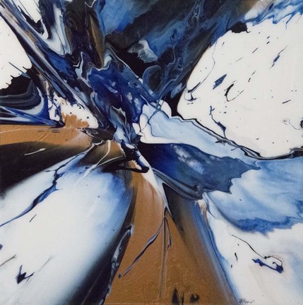 Framed Fracture II Print