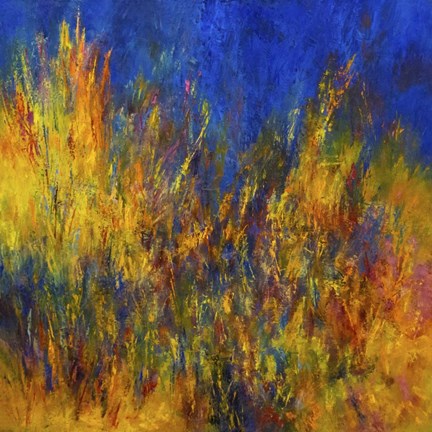 Framed Meandering Print