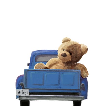 Framed Oh Boy pickup Print