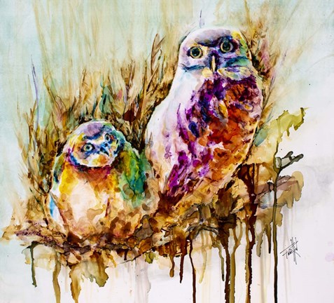 Framed New in the Burrow Print