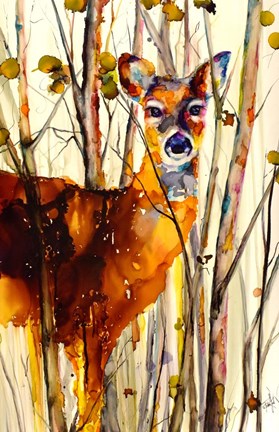 Framed Oh Deer 2 Print