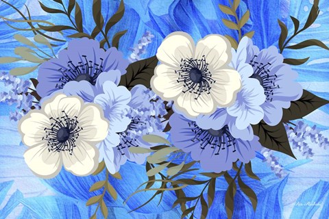 Framed Flowers G2 Print