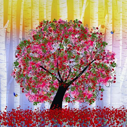 Framed My Spring Tree Print