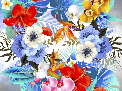 Framed My Colorful Mind 16 Print