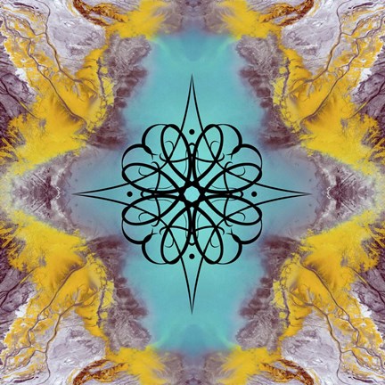 Framed Stars 1 Print