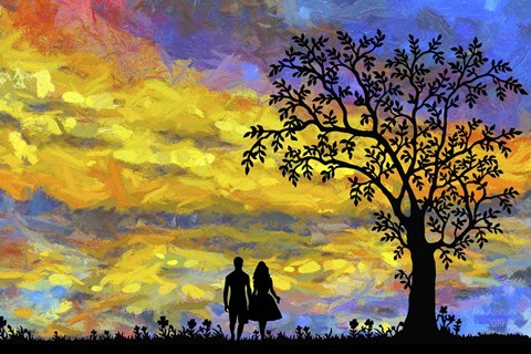 Framed With My Love Print